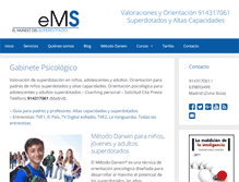 Tablet Screenshot of elmundodelsuperdotado.com